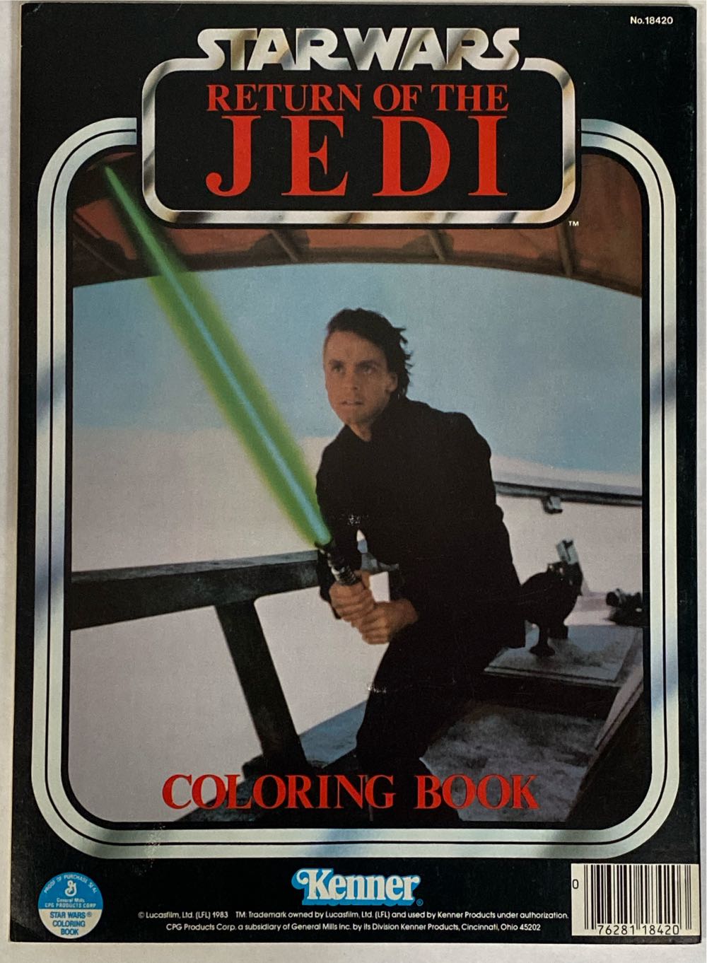 Return Of The Jedi Coloring Book  art collectible [Barcode 076281184203] - Main Image 2