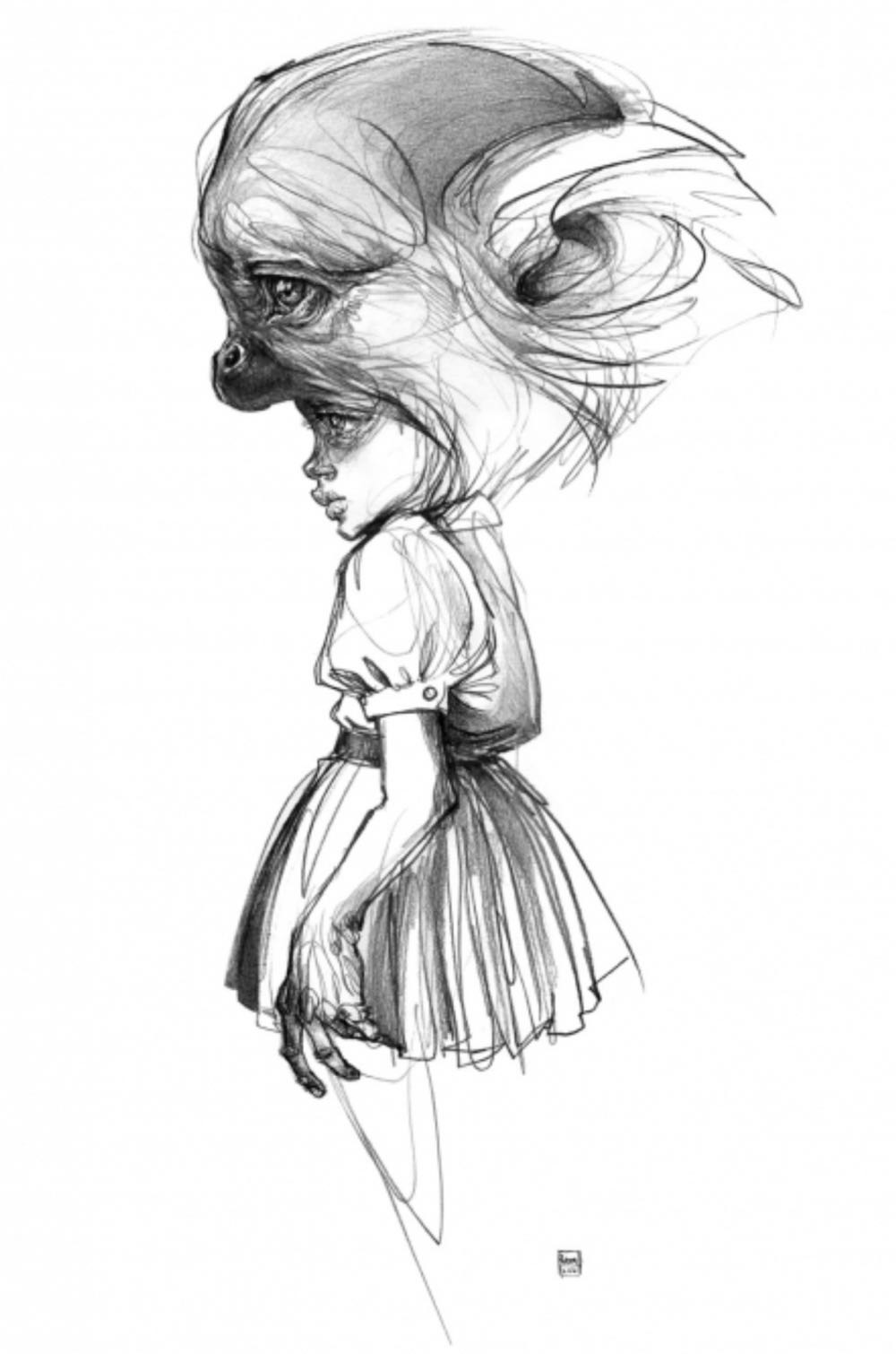 ZZZ Melisaro Herakut 01 - Herakut art collectible - Main Image 2