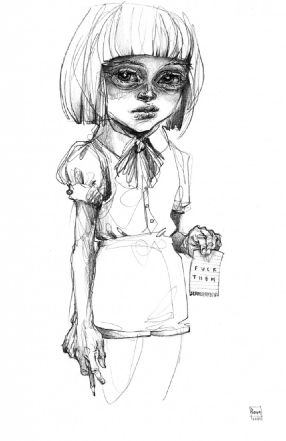 ZZZ Melisaro Herakut 01 - Herakut art collectible - Main Image 3