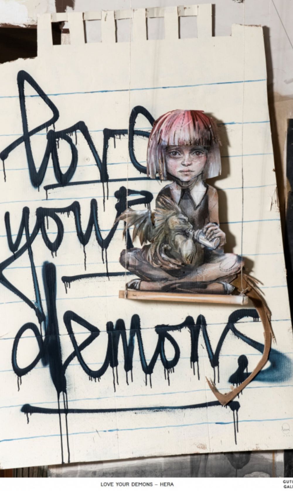 ZZZ Melisaro Herakut 01 - Herakut art collectible - Main Image 4