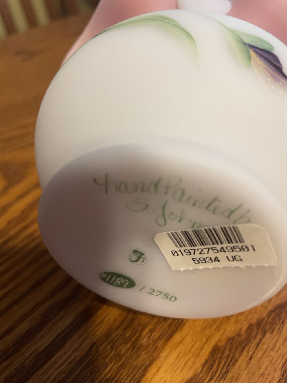 Basket - S Johnson art collectible - Main Image 2