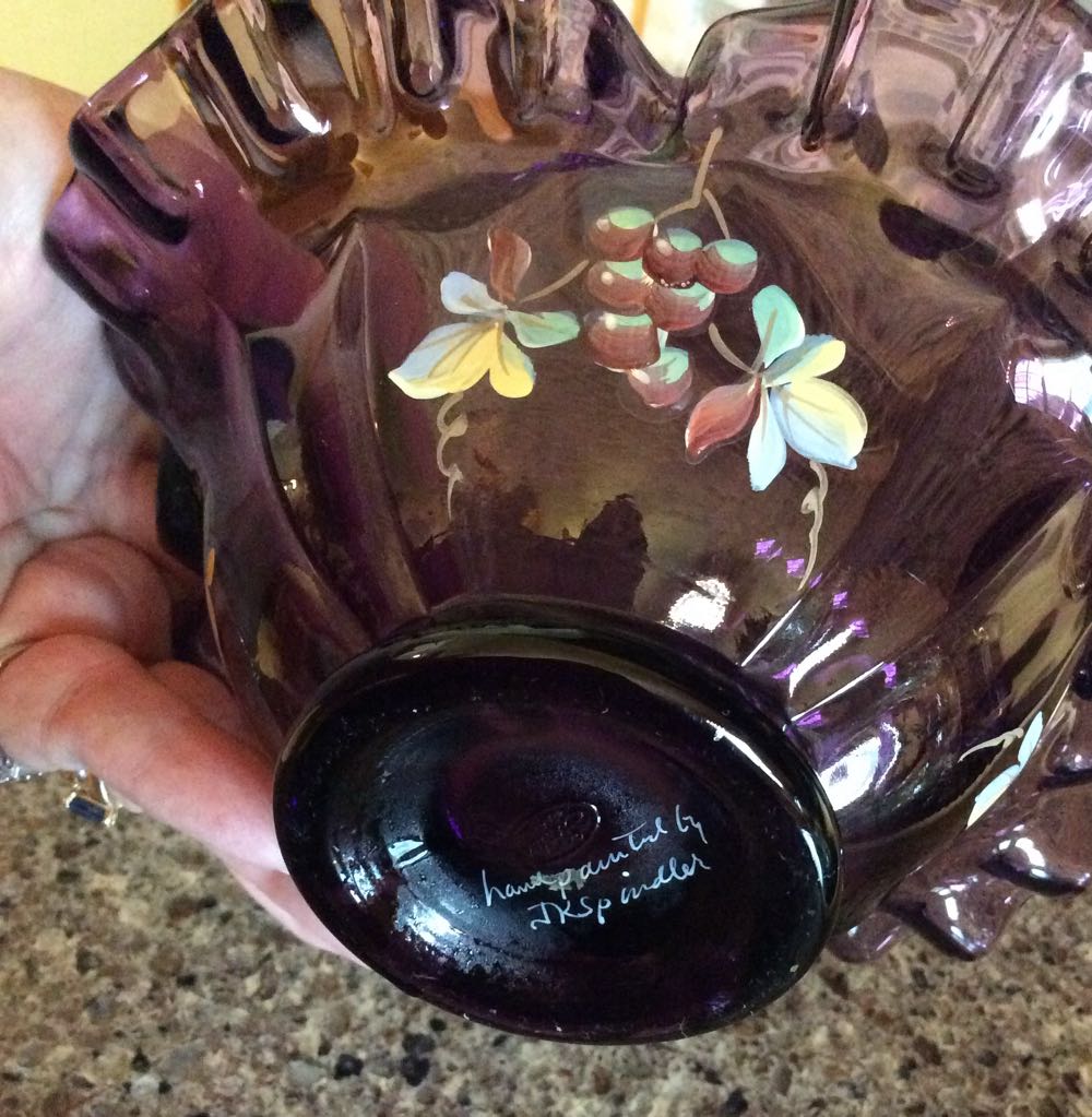 Basket - J K Spindler art collectible - Main Image 2