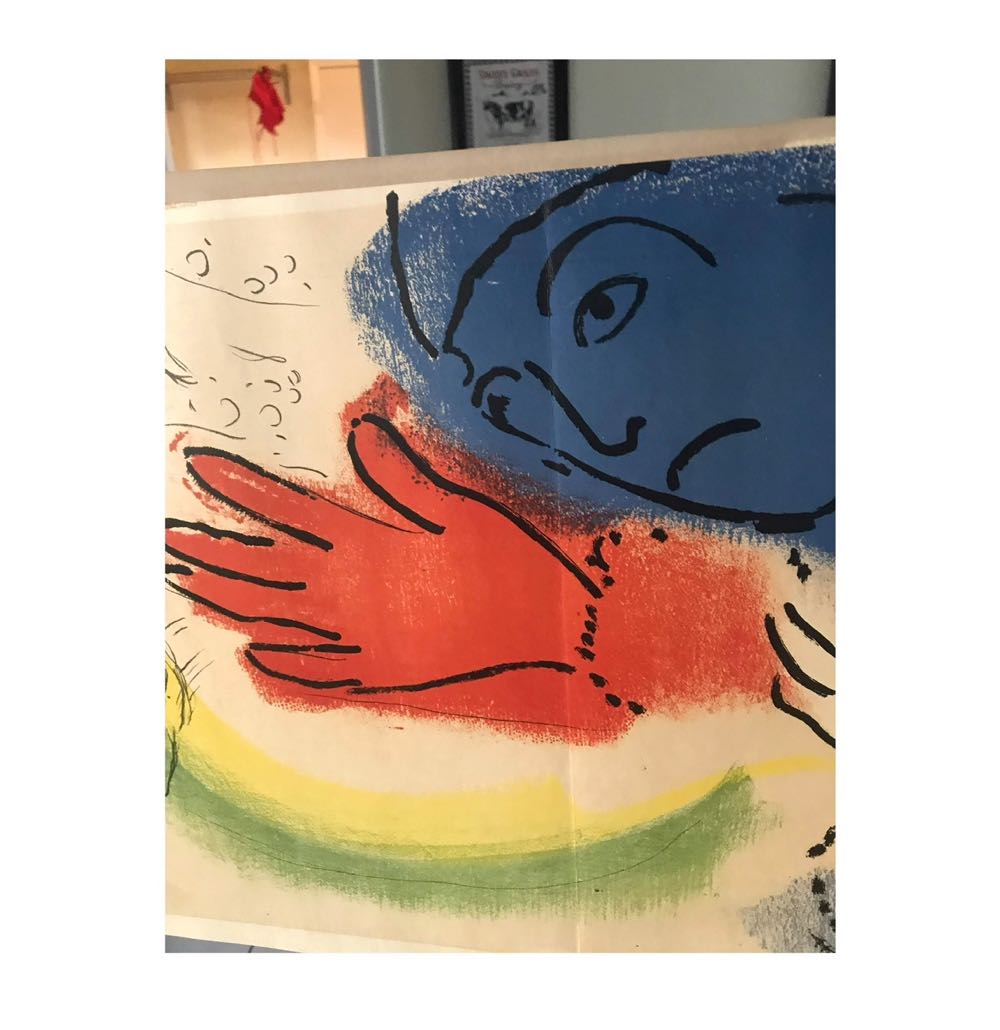 Mosser Mini Blue Cherry And Cable Pitcher