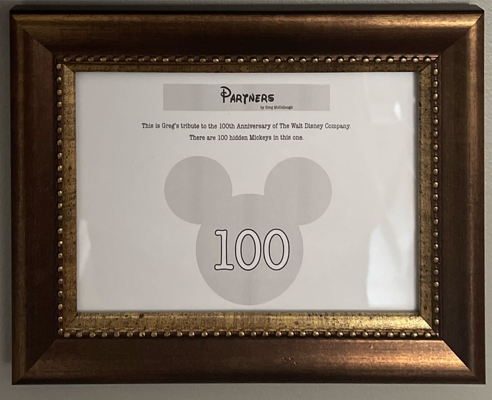 Disney - Partners - Greg McCullough art collectible [Barcode 400949015286] - Main Image 4