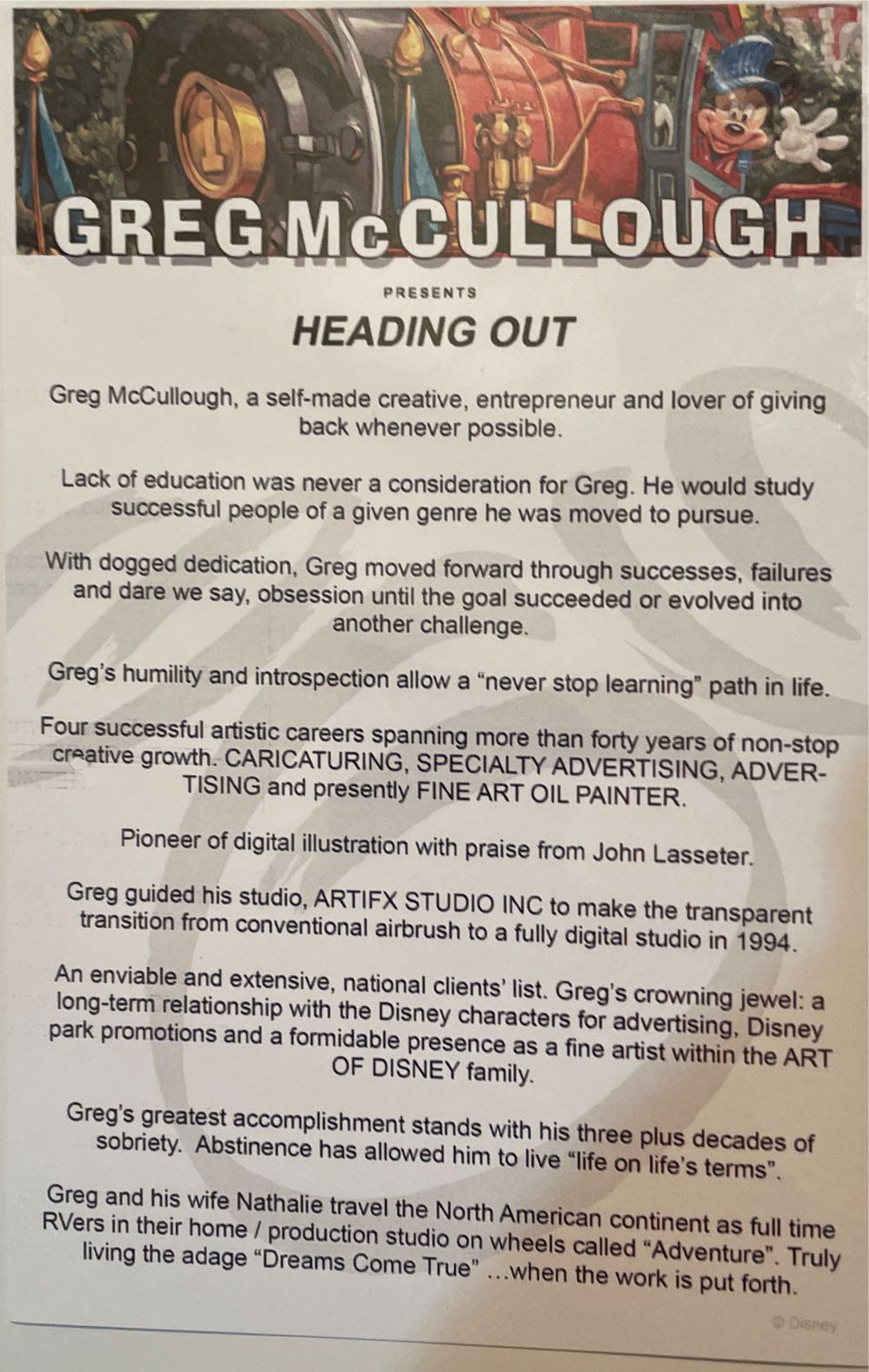 Heading Out - Greg McCullough art collectible - Main Image 2