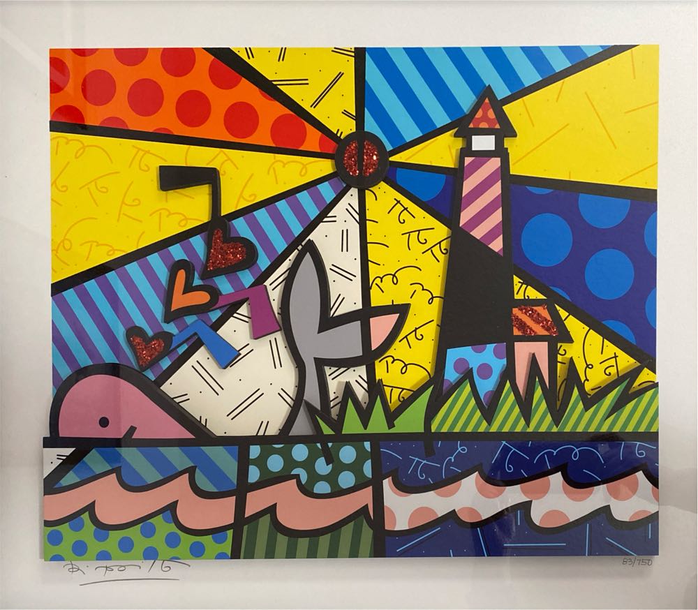 Nantucket - Romero Britto art collectible - Main Image 2