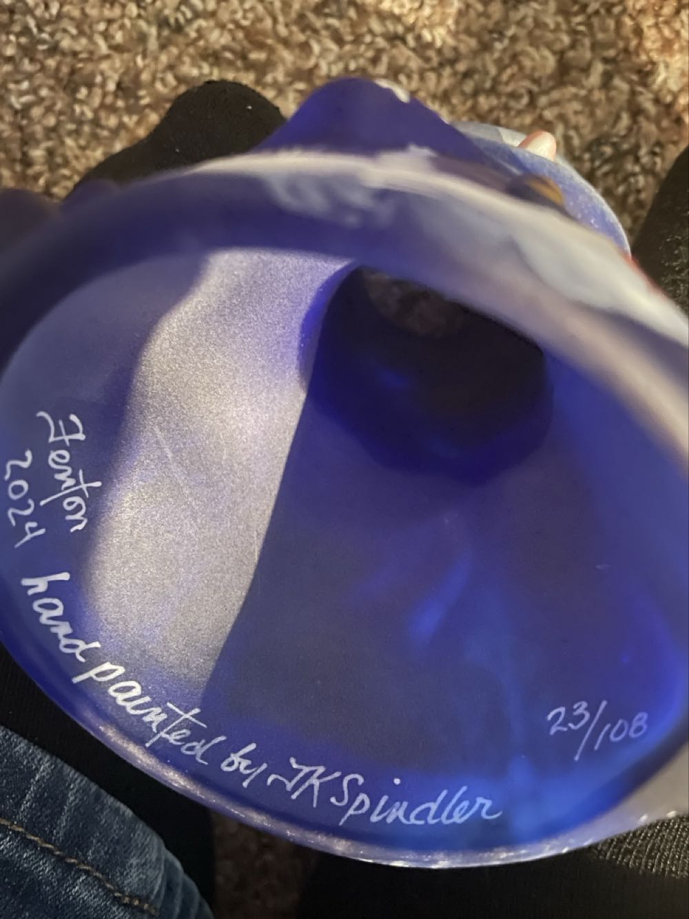 Snowman Fairylight - J K Spindler art collectible - Main Image 2