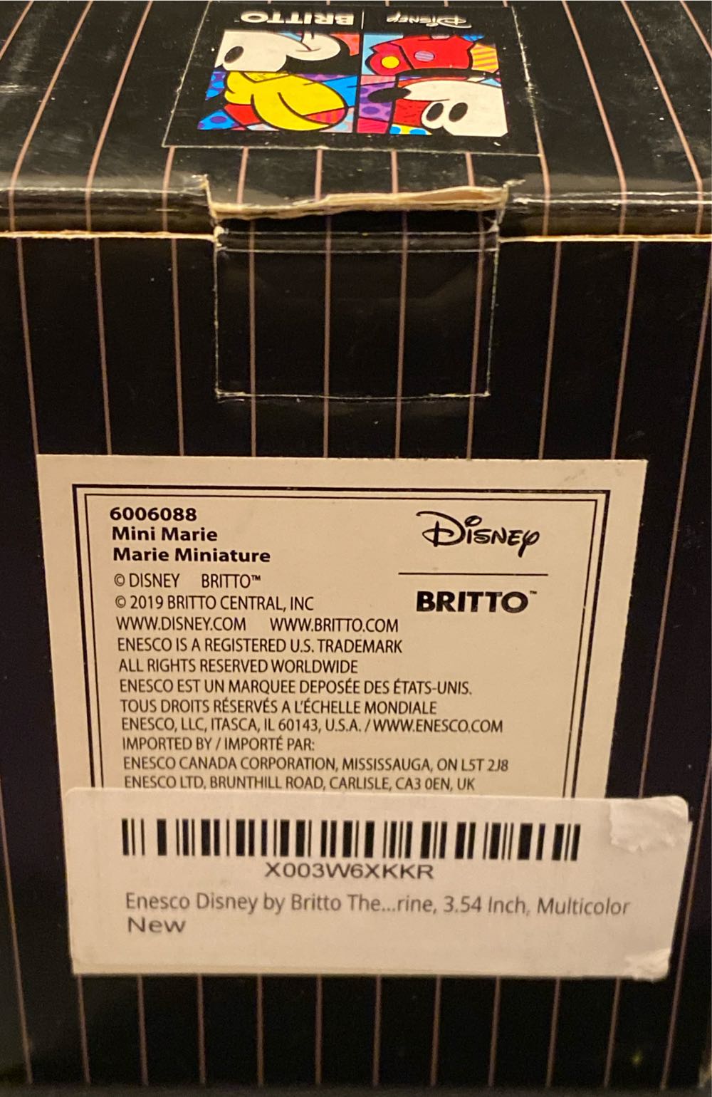 The Aristicats Marie Miniature Figurine - Romero Britto art collectible - Main Image 4