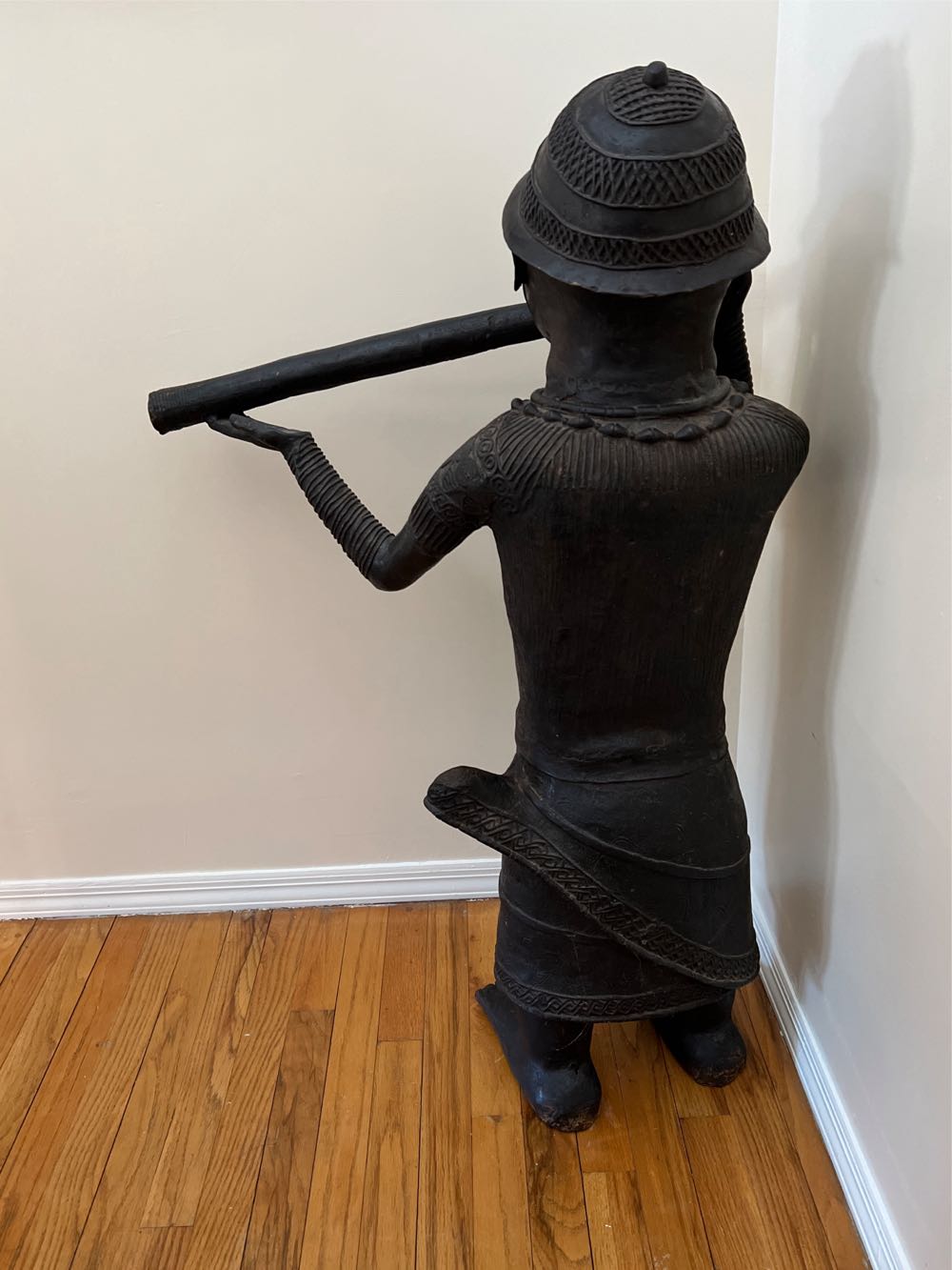 Yoruba Primitive Bronze (P)GL008  art collectible - Main Image 3