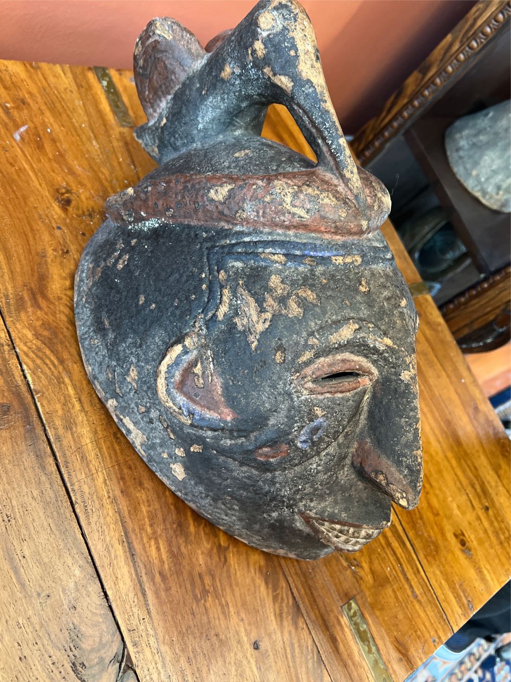 Yoruba Gelede Mask GLO21  art collectible - Main Image 2