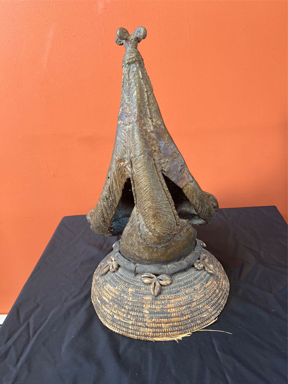 Bronze Bambara Head (P) GL031  art collectible - Main Image 3