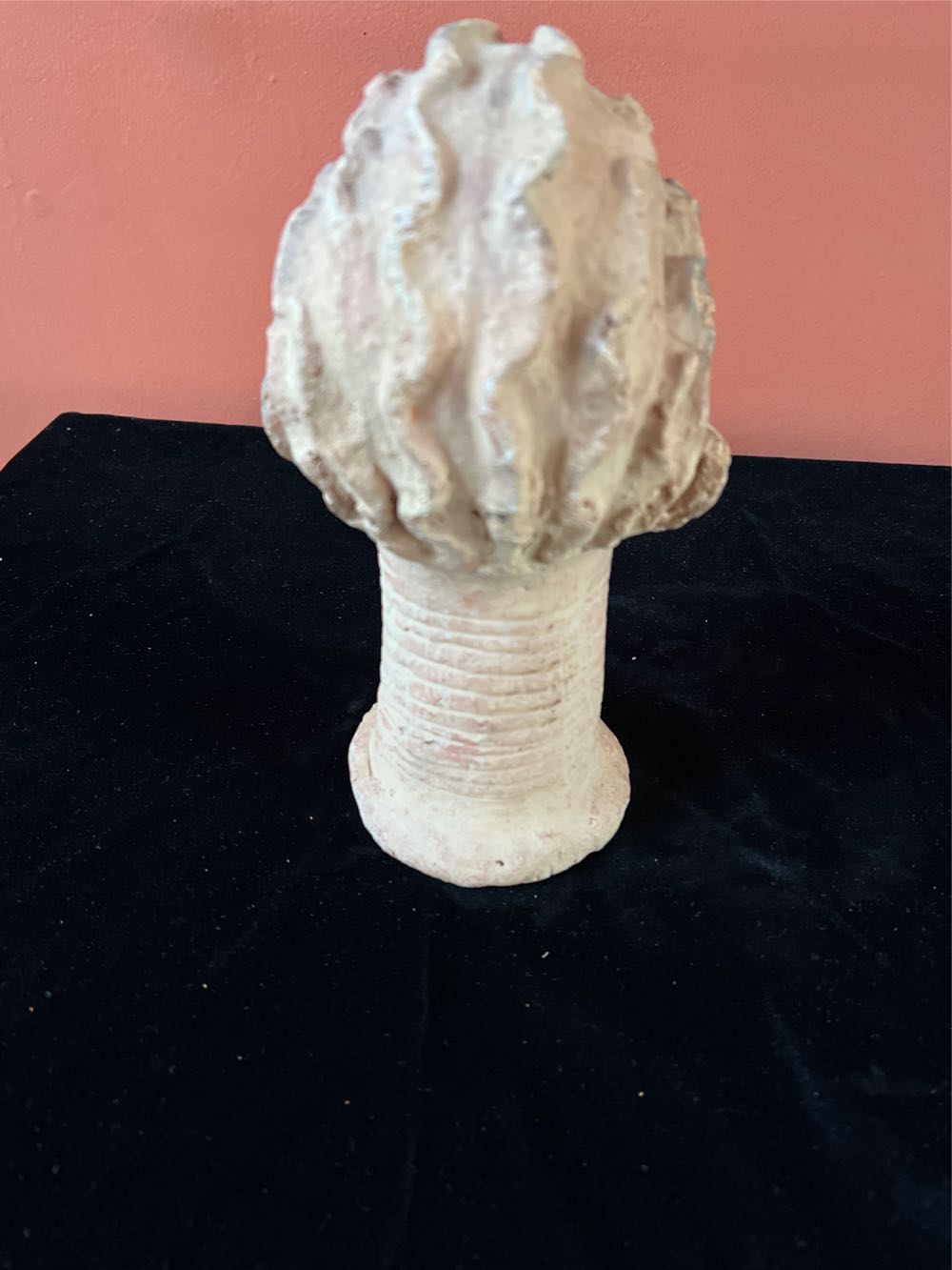 Terracotta Primitive Head GL51 (P)  art collectible - Main Image 3