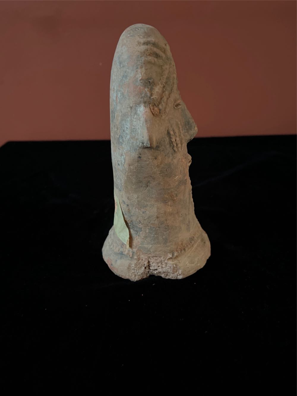 Terracotta Bora Head GL054 (P)  art collectible - Main Image 2
