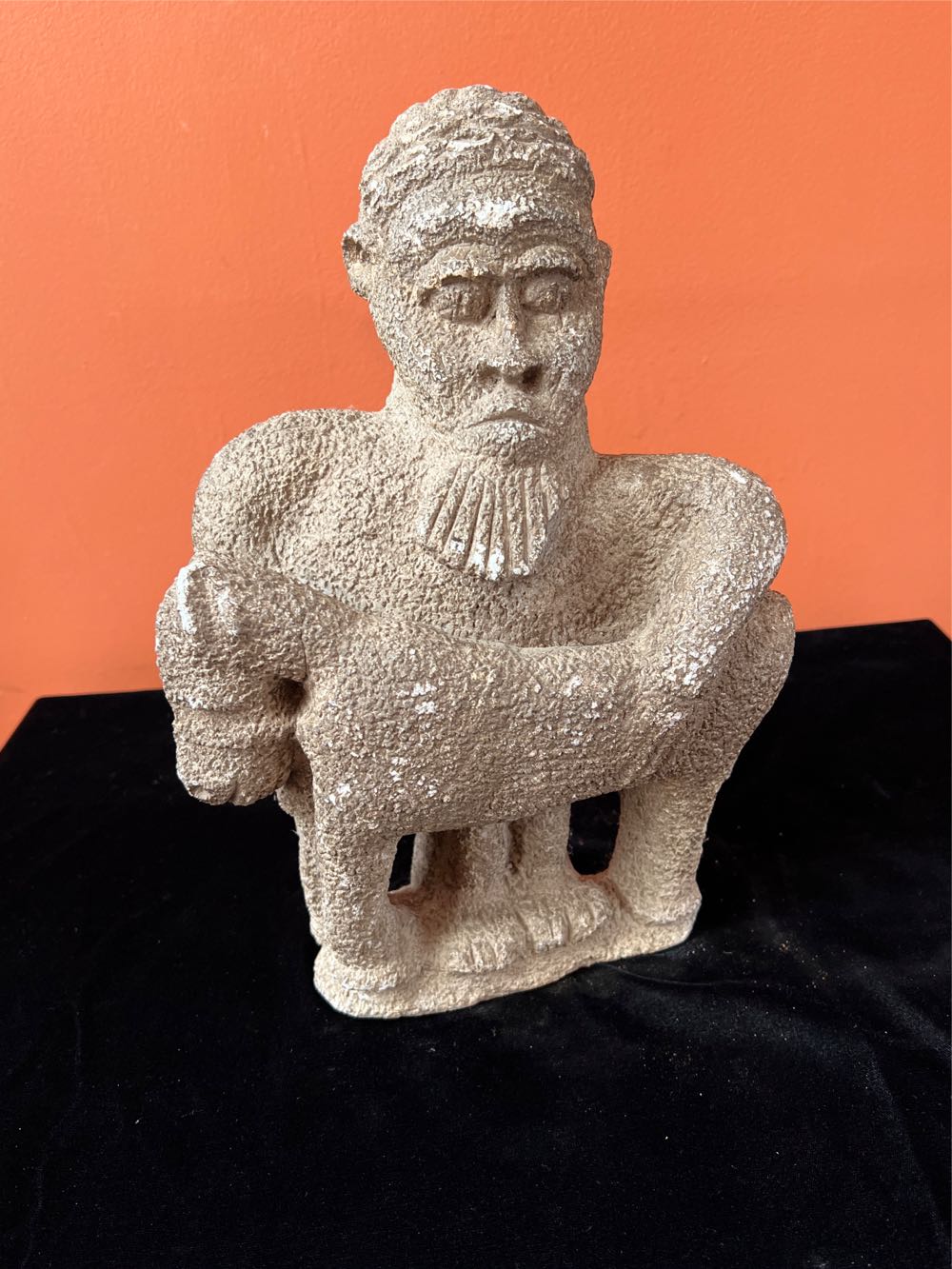 Enesco Disney Traditions By Jim Shore Stitch With Book Stone Resin Figurine 5.75” Blue