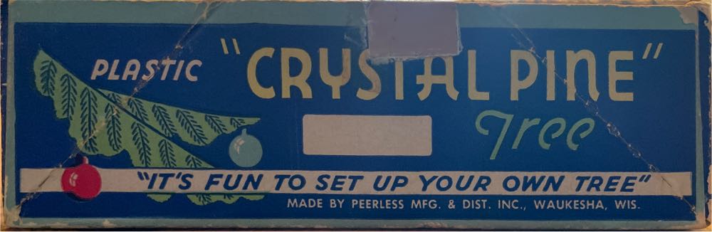 Crystal Pine Tree, Ornamental - Peerless Mfg & Dist. Inc. art collectible - Main Image 2
