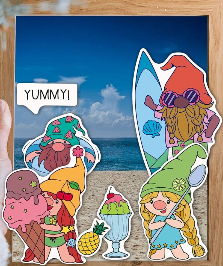 Gnome Ice Cream - Unknown art collectible [Barcode 709023086691013234537224] - Main Image 3