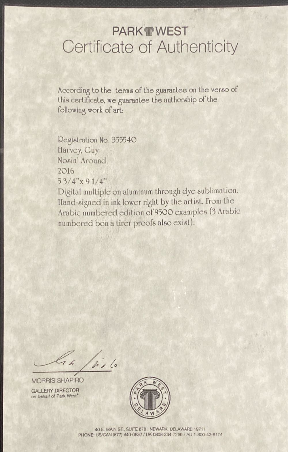 Nosin’ Around - Guy Harvey art collectible - Main Image 3