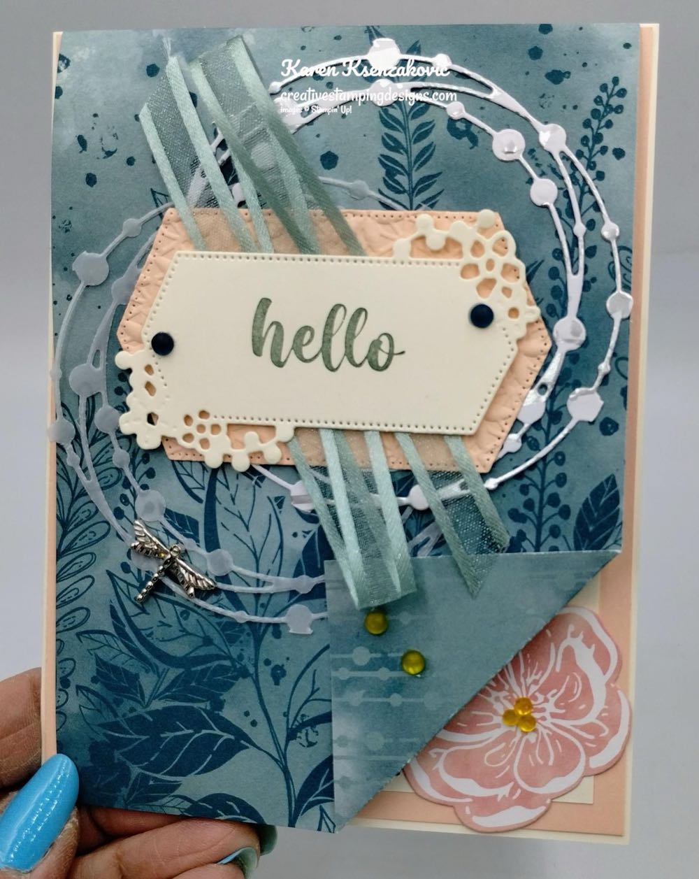 Irresistible blooms dies - Stampin’ Up! art collectible [Barcode 161149] - Main Image 4