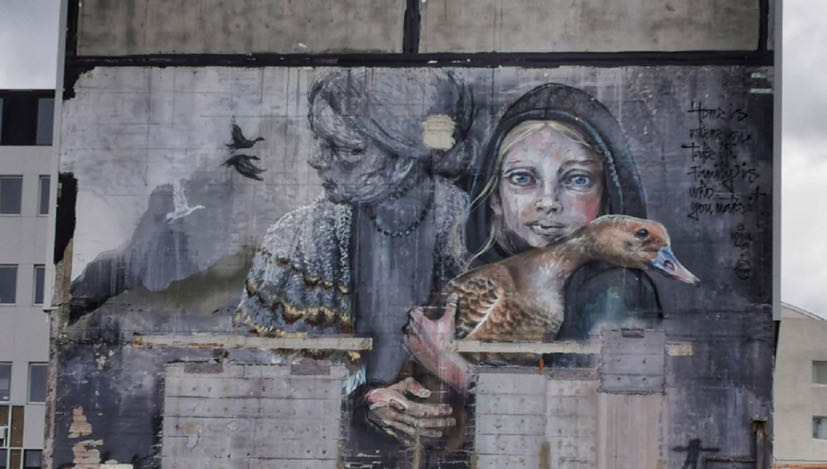 Island Herakut Reykjavik 02 - Herakut art collectible - Main Image 2