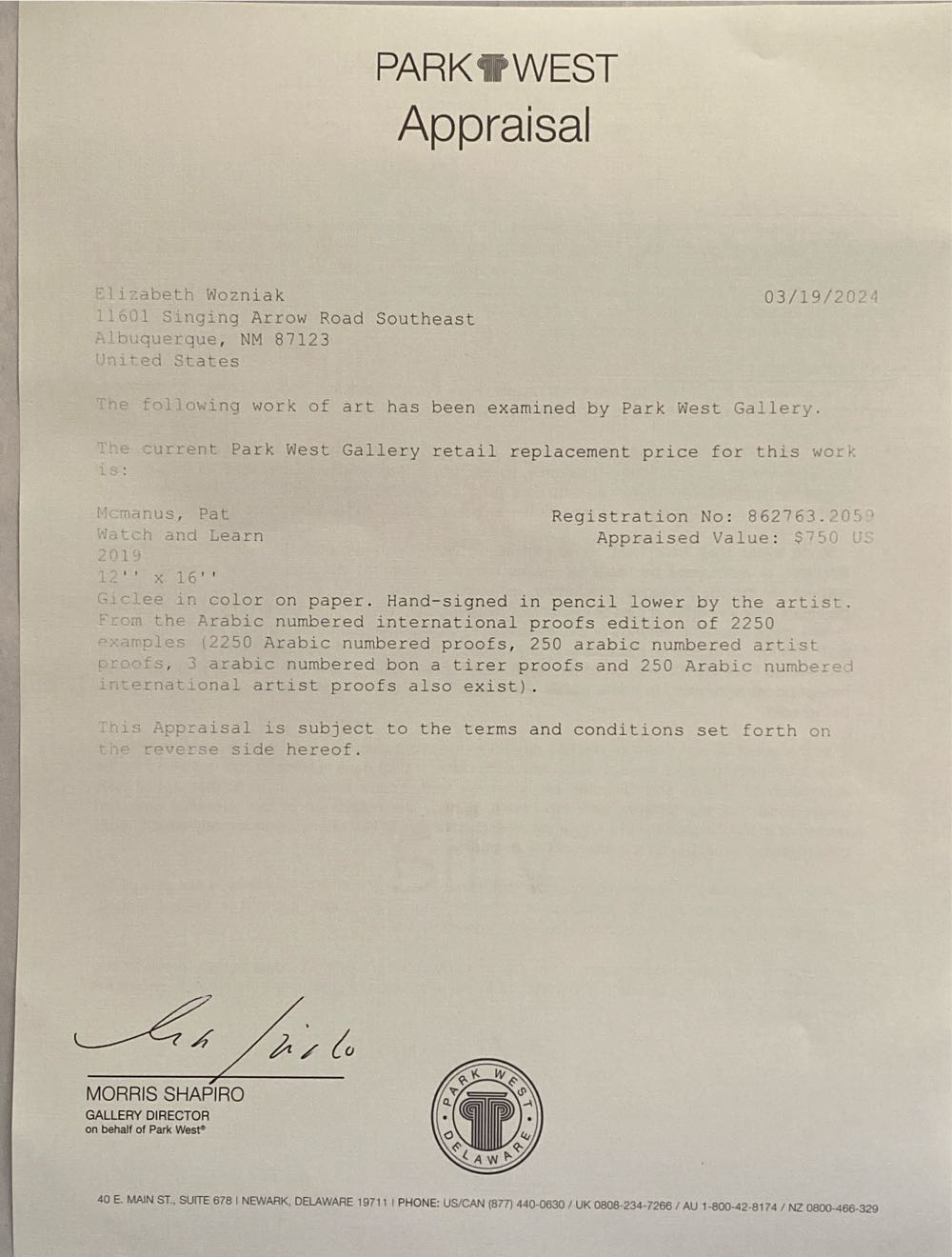 Watch and Learn - Pat McManus art collectible - Main Image 4