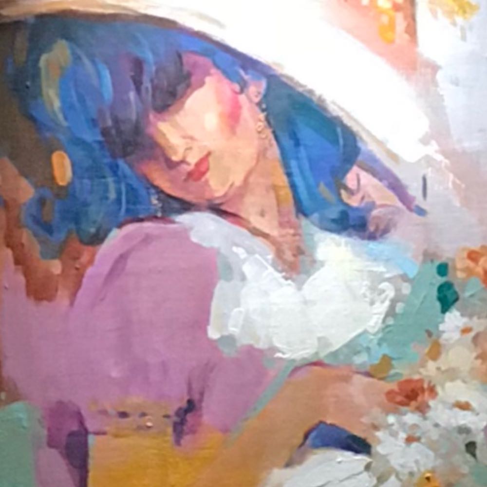 فتيات جميلات - Abbas Al Mousawi art collectible - Main Image 2