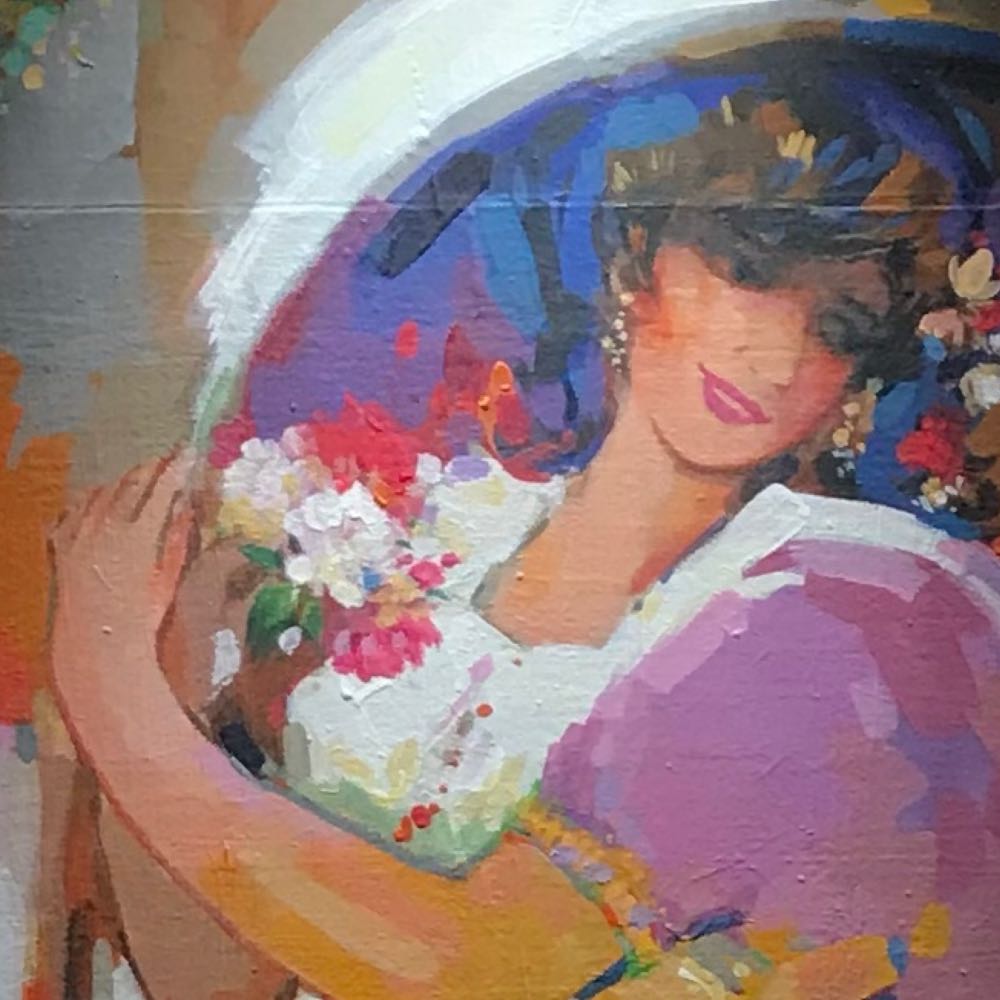 فتيات جميلات - Abbas Al Mousawi art collectible - Main Image 3