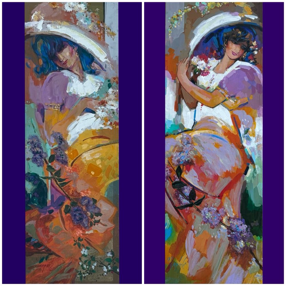 فتيات جميلات - Abbas Al Mousawi art collectible - Main Image 4