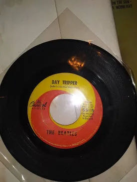 1965 Dec. The Beatles 45rpm Day Tripper/ We Can Work It Out  art collectible - Main Image 2