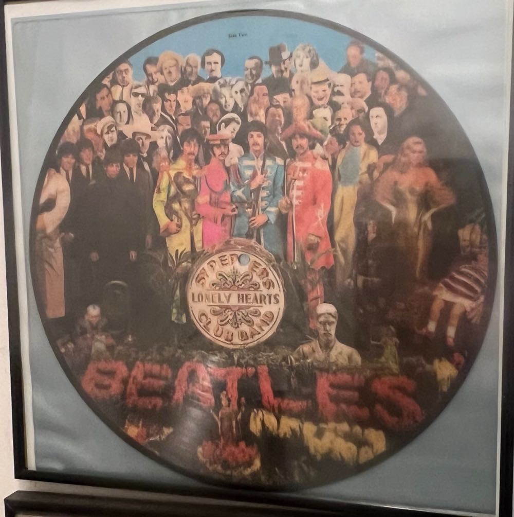 Grape Leaf Blue Large Candy Dish