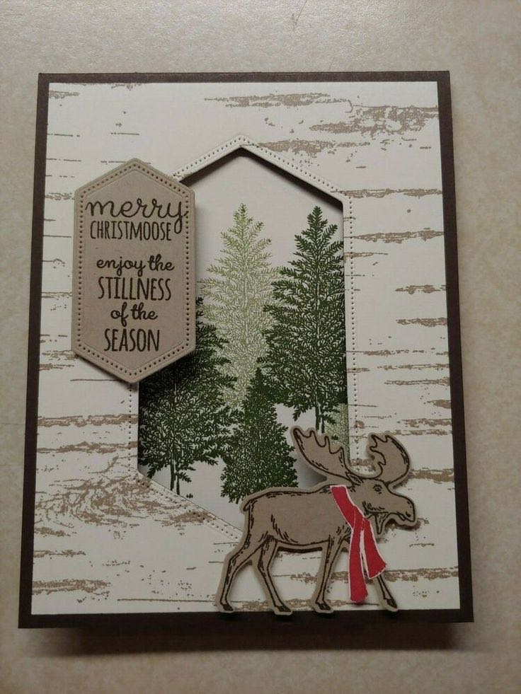 Merry Moose Punch - Stampin’ Up! art collectible - Main Image 4