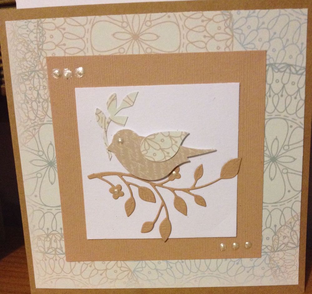 Bird Leaf Branch - Stampin’ Up! art collectible - Main Image 4