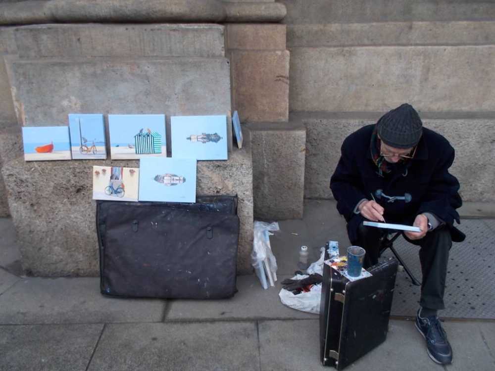 Cats under Umbrella - Flavio Casotto art collectible - Main Image 2