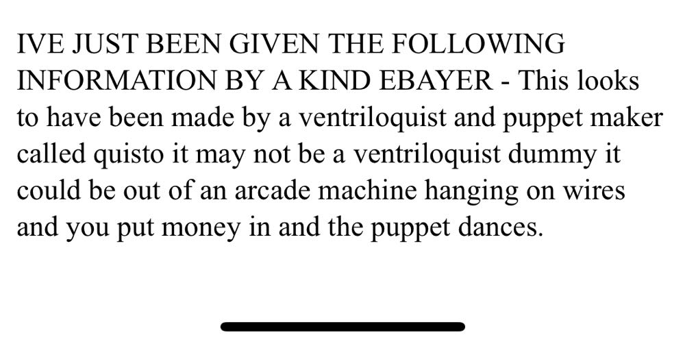 Quisto Man Marionette - Quisto art collectible - Main Image 4