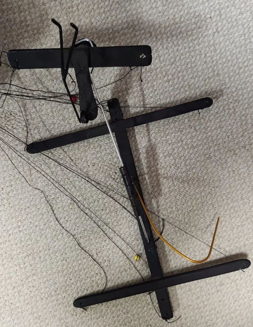 Czech Dog Marionette - Czech Marrionette art collectible - Main Image 3