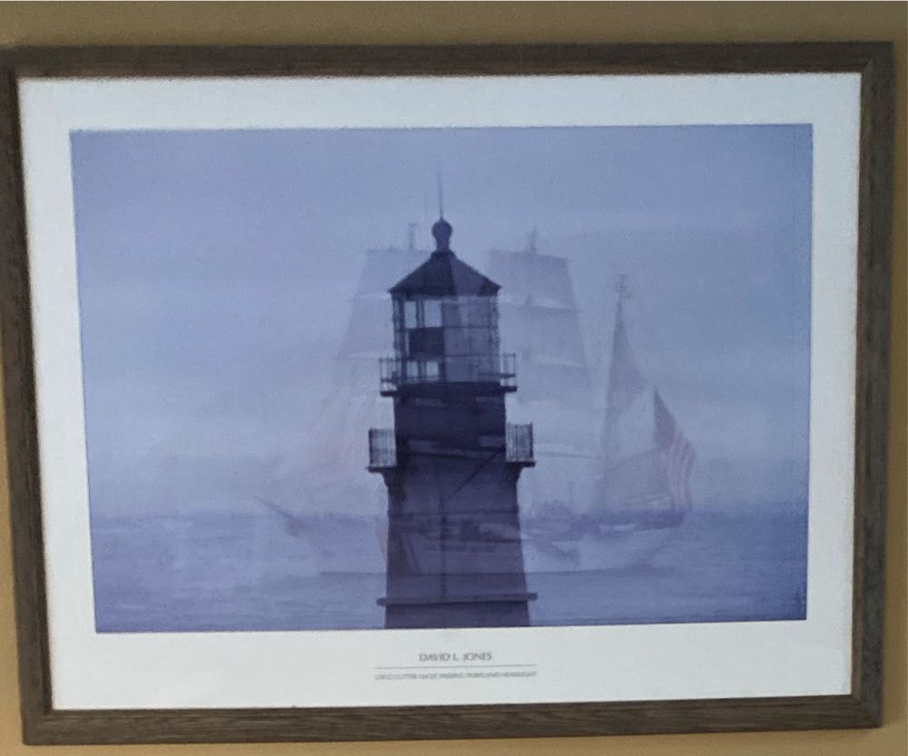 Portland Light - David L Jones art collectible - Main Image 1