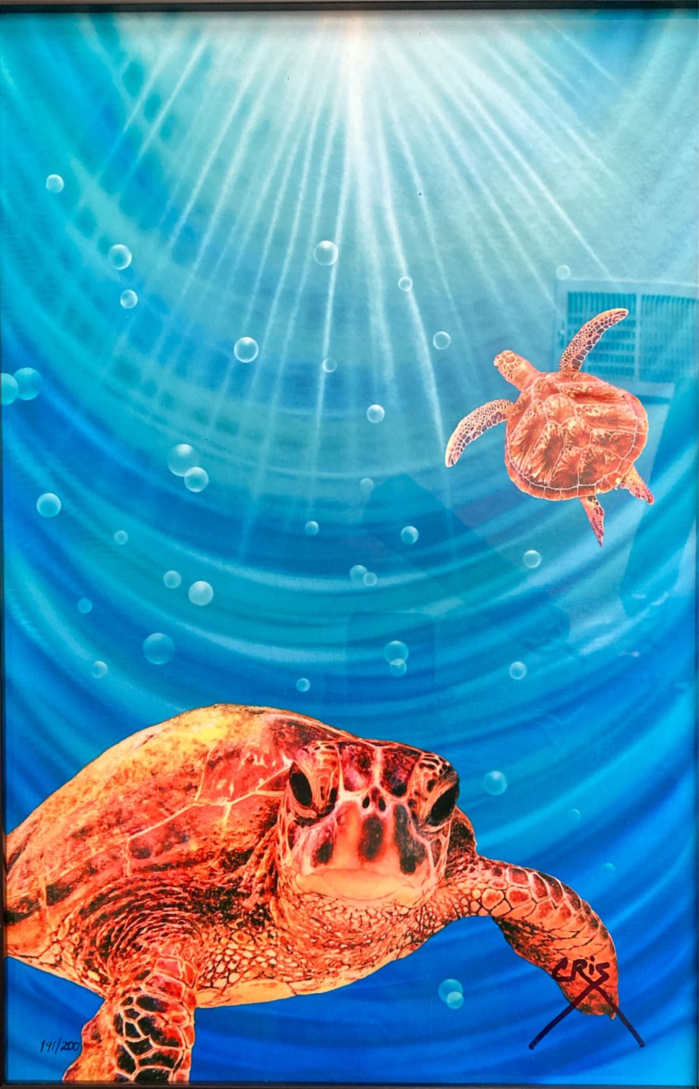 Peek a Boo - Cris X art collectible - Main Image 2