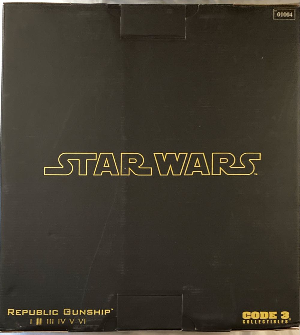 Code 3 Star Wars: Republic Gunship Metal Statue Collectible Limited Edition  art collectible [Barcode 021664150191] - Main Image 2