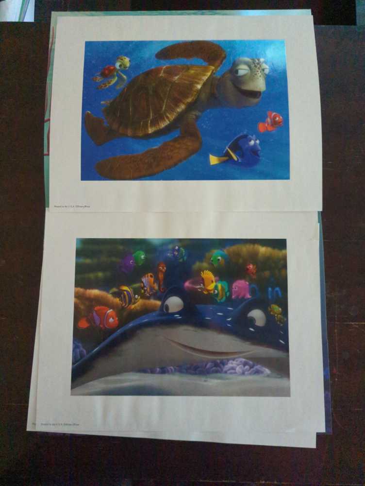 Disney Lithograph Set: Finding Nemo  art collectible - Main Image 2