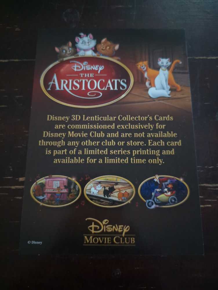 Disney Lenticular Print: Aristocats  art collectible - Main Image 3