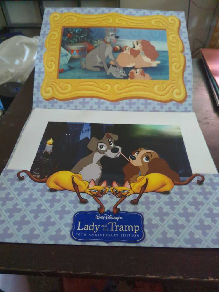 Disney Lithograph Set: Lady And The Tramp  art collectible - Main Image 2
