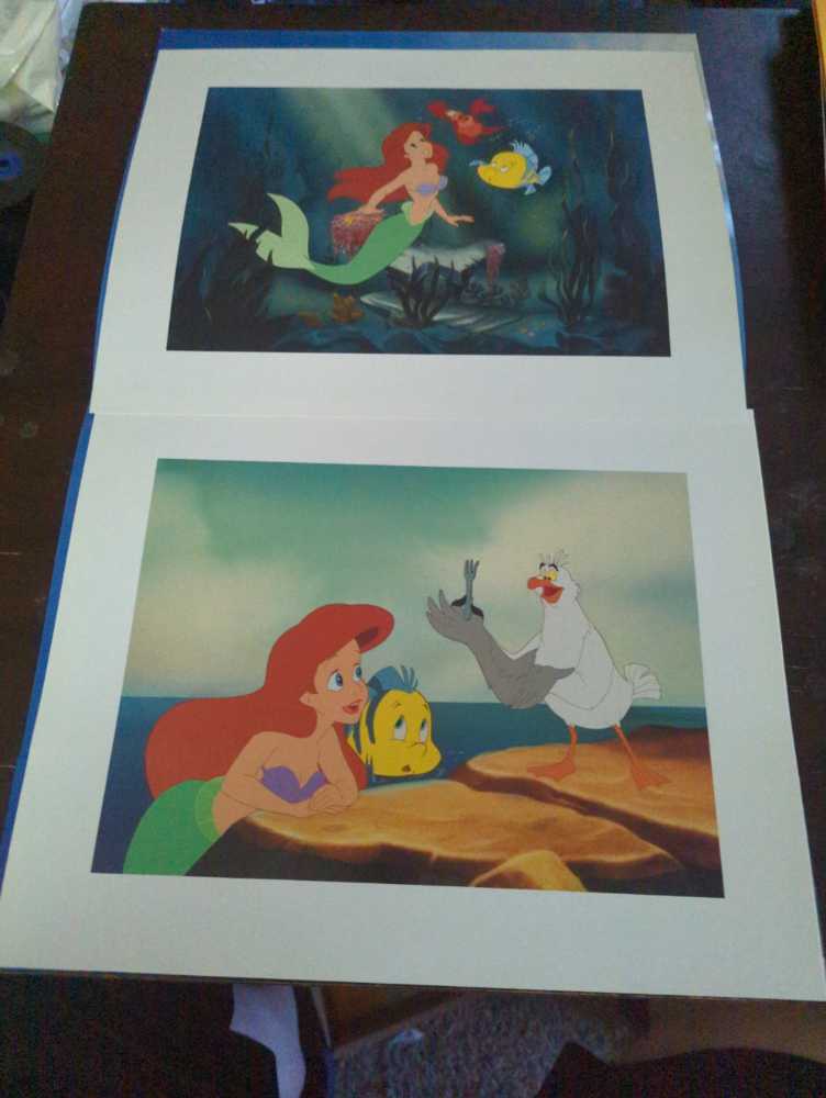 Disney Lithograph Set: Little Mermaid  art collectible - Main Image 3