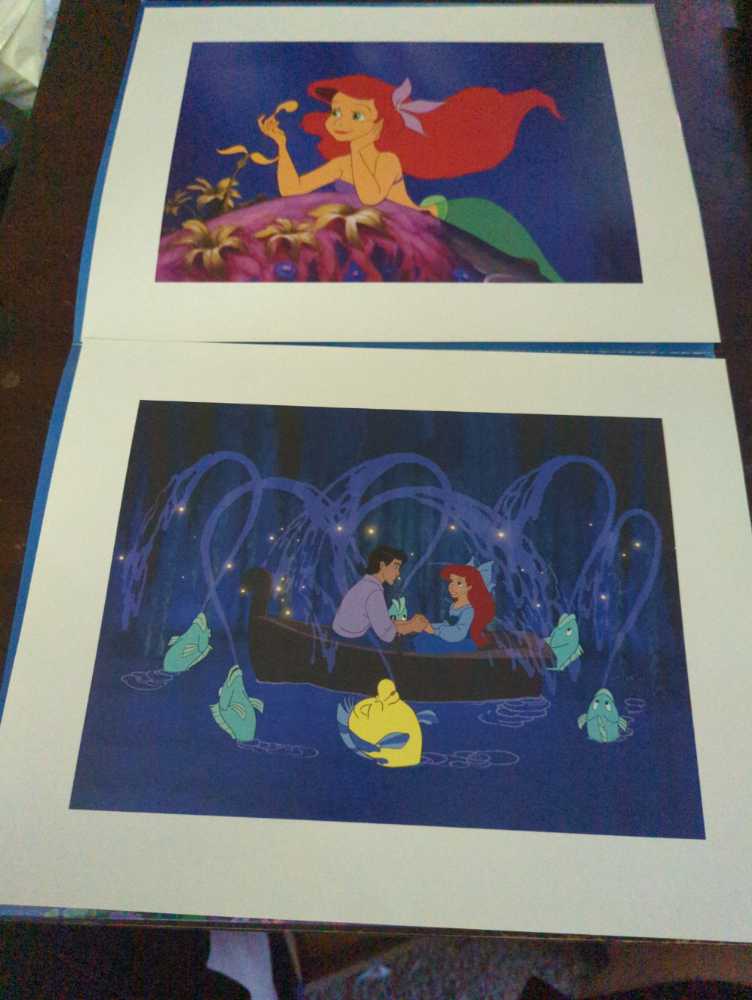Disney Lithograph Set: Little Mermaid  art collectible - Main Image 4
