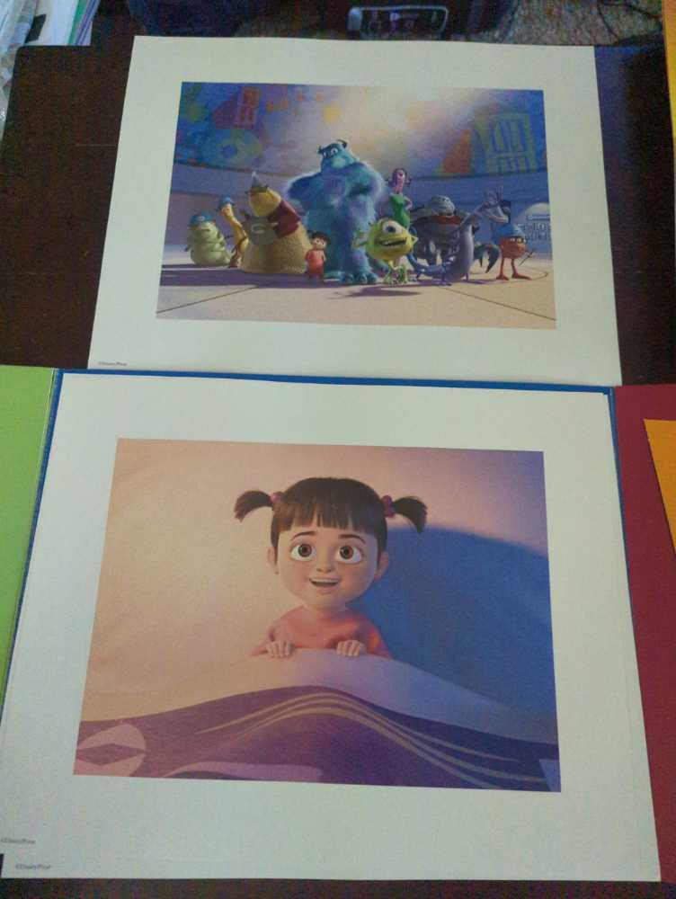 Disney Lithograph Set: Monsters, Inc.  art collectible - Main Image 3