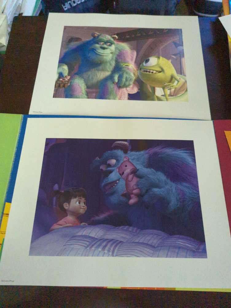 Disney Lithograph Set: Monsters, Inc.  art collectible - Main Image 4