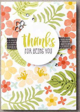 Botanical Blooms - Stampin’ Up! art collectible [Barcode 140757] - Main Image 3