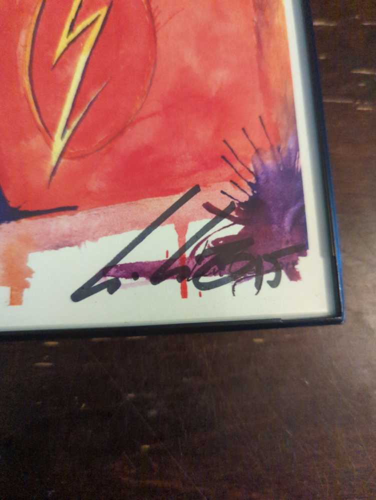 Flash (Watercolor)  art collectible - Main Image 2