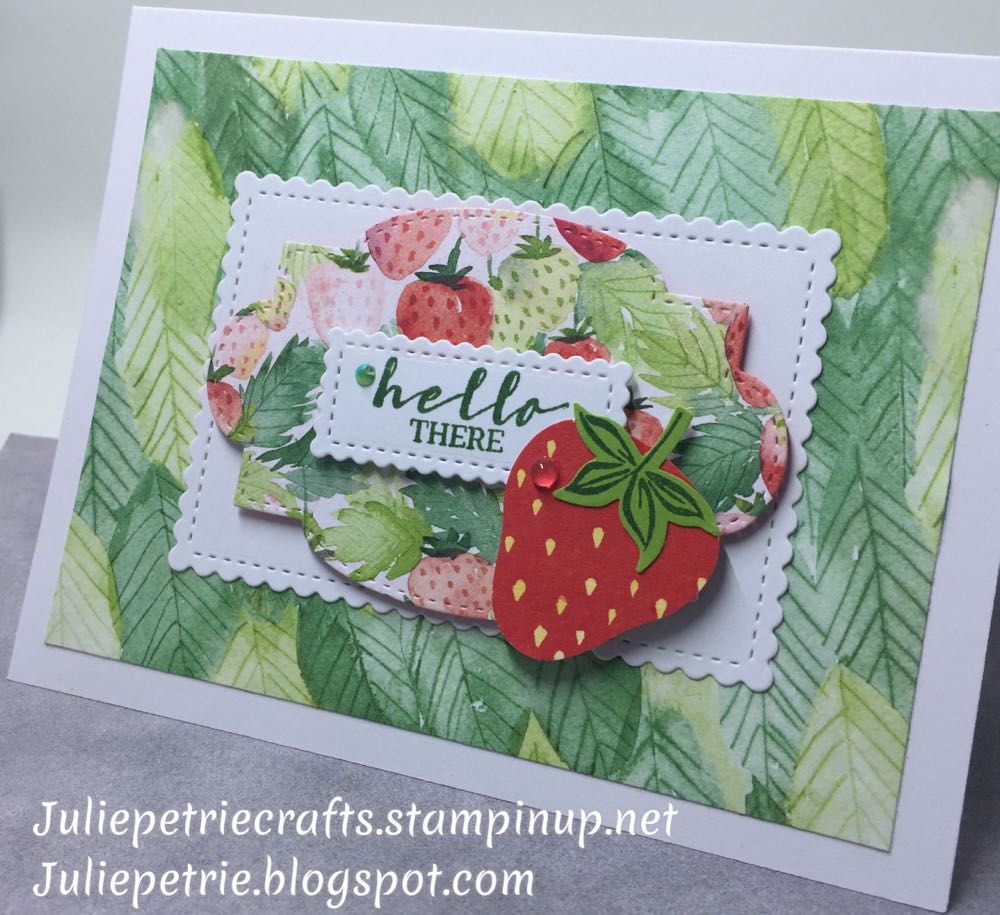 Stampin’ Up! sweet strawberry - Stampin’ Up! art collectible [Barcode 154394] - Main Image 4