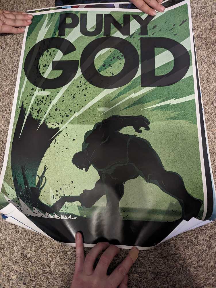 Puny God  art collectible - Main Image 2
