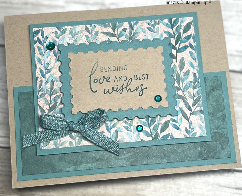 Perennial Postage - Stampin’ Up! art collectible [Barcode 162598] - Main Image 4