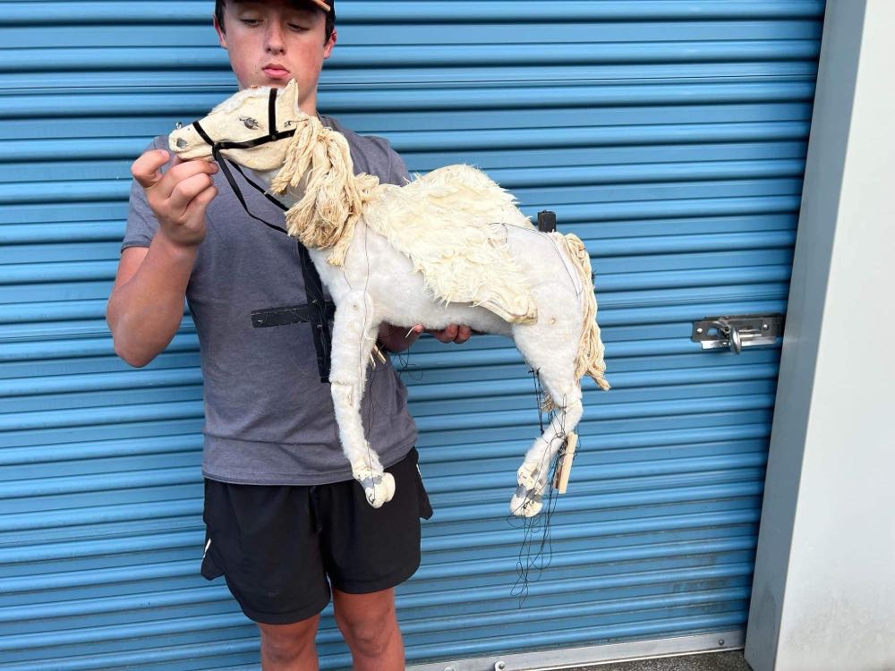 Pegasus Horse Marionette - Daniel Llords art collectible - Main Image 2